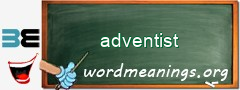 WordMeaning blackboard for adventist